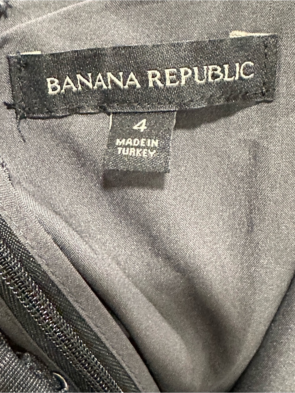 Banana Republic Shiny Plaid Strappy Jumpsuit Sz 4 Pockets Wool adjustable straps - Picture 8 of 10